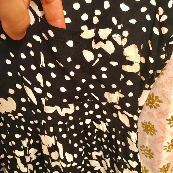 🔴x3/$15 FOREVER 21 BLACK/ WHITE FLORAL DRESS,SZ S - Picture 6 of 8